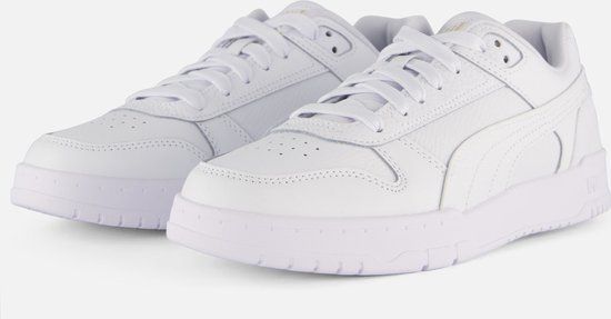 PUMA RBD Game Low Unisex Sneakers - Wit/Goud - Maat 42