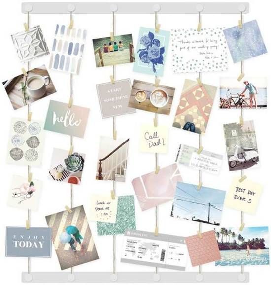 Umbra Wand-Fotohouder 'Hang Up' - wit