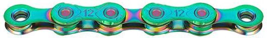KMC X12 Aurora Chaîne Multicolore 126 Maillons / 12s