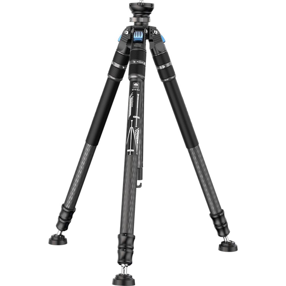 Sirui SVS60 One-step Carbon Fiber Height Adjustment Video Tripod Kit