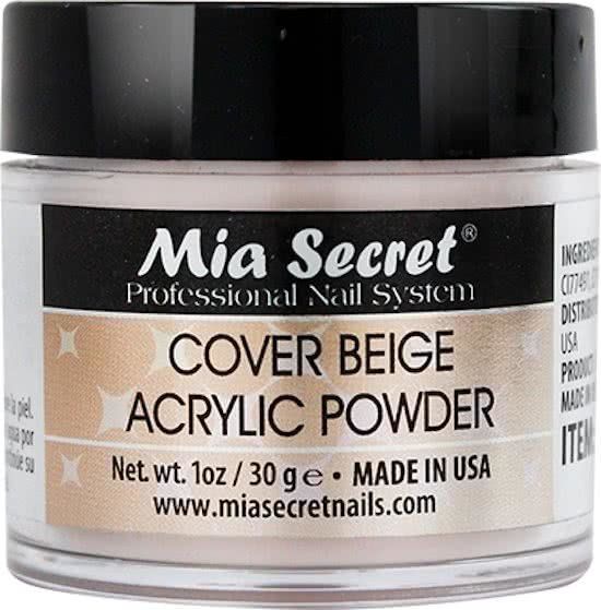 Mia Secret Cover Acryl Poeder Beige 30ml