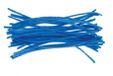 Brewis Gekleurde, koperen draden, blauw, verpakking van 40 stuks, lengte 30 cm.