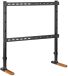 mywall TV-standaard HT26L, tv-standaard voor schermen 49-75 inch, tv-vloerstandaard met houtlook en anti-slip pads, universele tv-standaard met belasting tot 40 kg