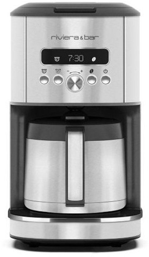 Riviera & Bar BCF580 programmeerbaar geïsoleerd koffiezetapparaat 15 kopjes 950W roestvrij staal