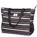 ESVAN 50,8 cm grote, lichte waterdichte strandtas voor dames, oversized draagtas voor sportschool, strand, reizen, zwembad, yoga, verpleegkundigen
