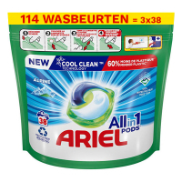 Ariel Aanbieding: Ariel All in 1 pods Alpine (114 wasbeurten)