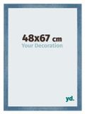 Your Decoration Cadre pour puzzle 48x67 cm Bleu clair balayé