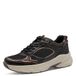 Tamaris Lage damessneakers 1-23759-45 zwart/brons, maat 41 EU