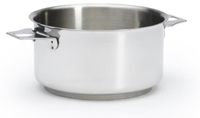 Casserole en acier inoxydable, 16 cm, 1,25 litre, argent