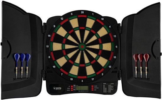 KOTO darts KOTO - Soft Classic Elektronisch Dartbord - 46 cm - 32 Spellen - 590 Spelvarianten