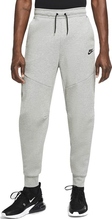 Nike Sportswear Tech Flock Joggingbroek Heren - Maat 2XL