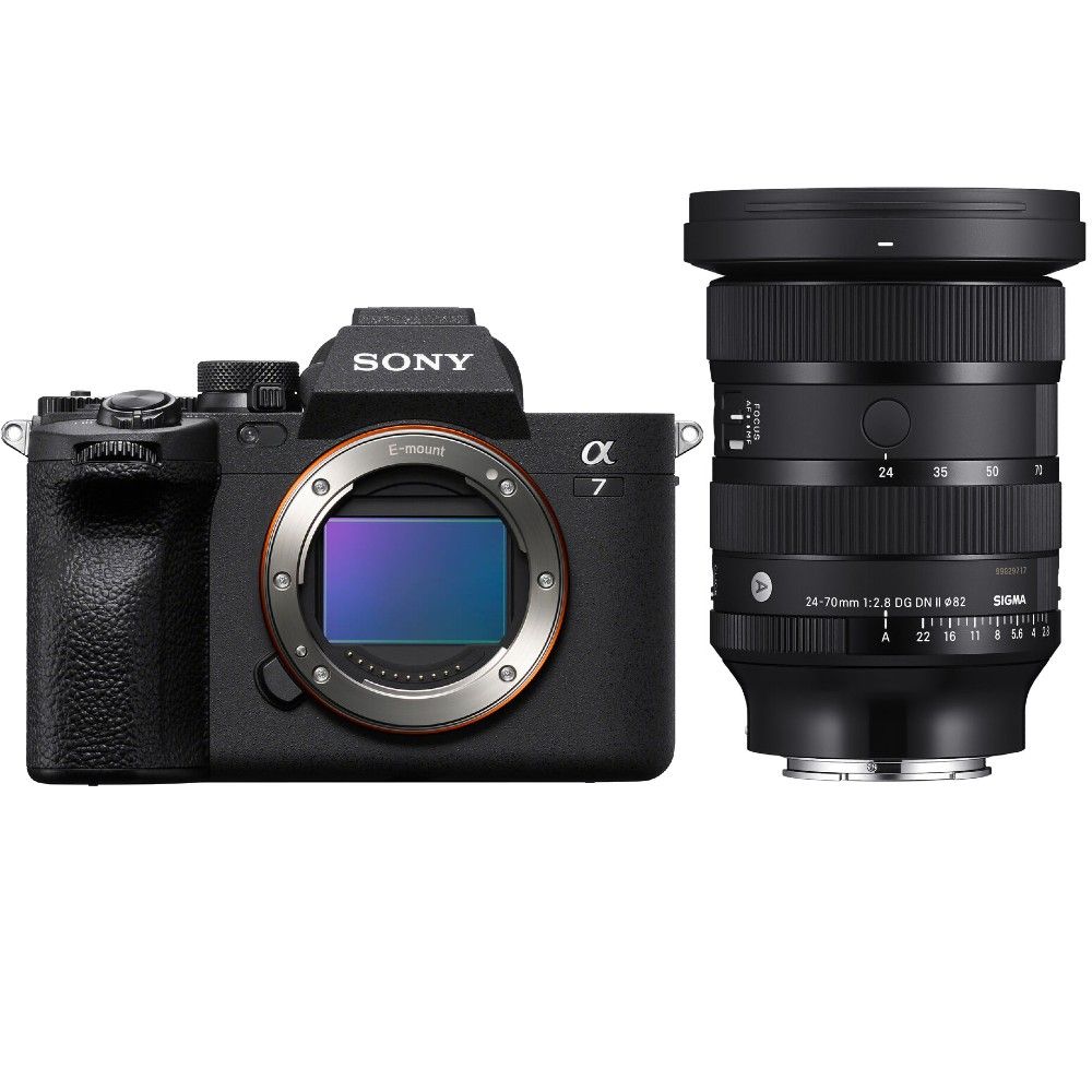 Sony Alpha 7 IV + Sigma 24-70mm f/2.8 DG DN II Art Lens - E-Mount