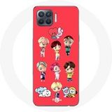 Maniacase Etui voor Oppo A93 BTS TinyTAN Animation BT21 Poster