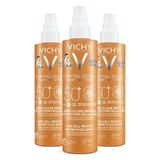Vichy Capital Soleil Kids Cell Protect Spray SPF 50+ Gezicht en Lichaam 200 ml