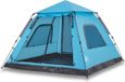 vidaXL Koepeltent 5-persoons Snelontgrendeling Blauw