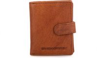Spikes & Sparrow Leren RFID Portemonnee - Michigan - Brandy Cognac