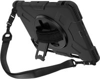 Eiger Peak 500m Back Cover Hoes Zwart Geschikt voor Apple iPad 11 (2025) / 10.9 (2022)