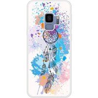 Samsung Galaxy S9 Dreamcatcher color verstevigd hoesje met sublimatie bedrukking