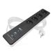 EMOS GoSmart 4-voudige stekkerdoos met wifi en app, 2 m, Smart Home WLAN-stekkerdoos, French met 2 USB-poorten (USB-C, USB-A), schakelaar, wattmeter en timer, compatibel met Alexa, Google Assistant