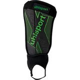 Uhlsport Flex Plate Scheenbeschermer - Zilver / Fluo Groen / Zwart | Maat: L