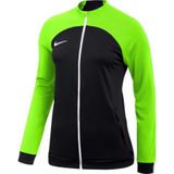 Nike Dames Jas W Nk Df Acdpr Trk Jkt K, Zwart/Volt/Wit., DH9250-010, XL