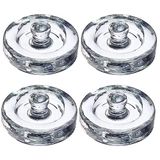 Westmark Gewichten voor fermentatie – set van 4 glazen gewichten voor fermentatie, accessoires voor fermentatie – glas, Ø 8cm, 4 stuks