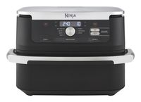 Ninja Foodi AF500EU Mega Dubbele Airfryer - 10.4 Liter - Zwart/RVS