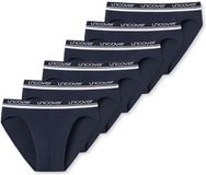 Schiesser Rio slips Uncover 6-pack blauw