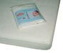 Baby badstof onderlegger 100% katoen | Waterdichte en ademende matrasbeschermer met rubber | Badstof voering 100% antibacterieel polyurethaan