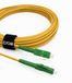 Elfcam - 10m Glasvezelkabel/Verlengkabel SC/APC naar LC/APC Singlemode Simplex, 9/126 μm LSZH Patchkabeltchkabel voor FTTH (10M)