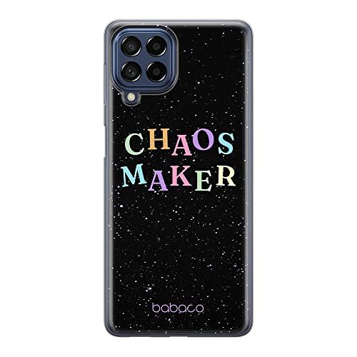BABACO ERT GROUP Mobiele Telefoonhoesje voor Samsung M33 5G - Babaco Chaos Maker 002 - TPU