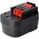 vhbw Batterie compatible avec Black & Decker HP12KD, HP9019K, HP128F3B, HP12K, HP126K, HP126FSH, HPD1200, HPD1202 Outil (1500 mAh, NiMH, 12 V)