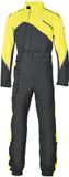 Held Monsun II Zwart/Fluoriserend geel 1-Delig Regenpak Maat 5XL
