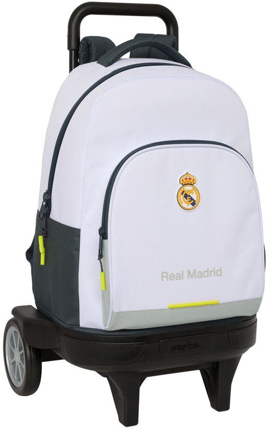 Safta Real Madrid C.F. Schoolrugzak Wit 33 x 45 x 22 cm