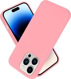 Cadorabo Hoesje geschikt voor Apple iPhone 14 Pro Max - Liquid Roze