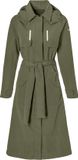 Basil Mosse trenchcoat dames Olive Green M