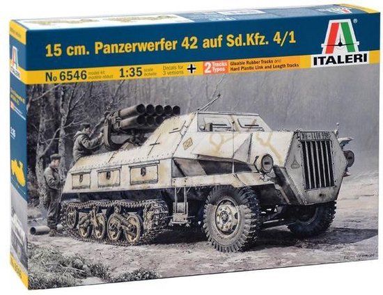 Italeri Sd.kfz 4/1 15 Cm Panzerwerfer 42 1:35 Model Kit