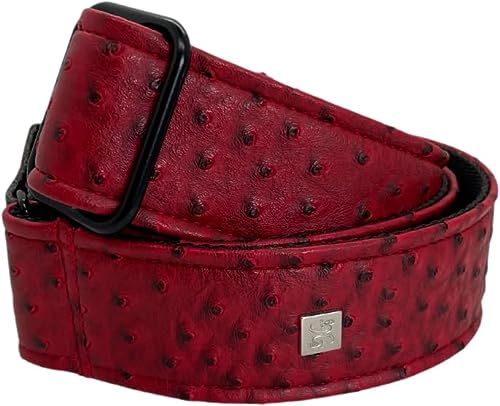 GET'M GET'M Spring 2023 Collection Ostrich Burgundy Gitaarband