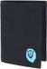 oxmox portemonnee New Cryptan RFID Protect Kombibörse Freedom Lion Print Cyan Black zwart
