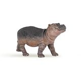 Papo - Realistische baby-nijlpaard figuur - 3 jaar en ouder - Wilde dieren collectie - Educatief spel jonge dieren - Cadeau-idee speelgoed voor meisjes en jongens