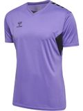 Hummel Hmlauthentic Pl Jersey S/S Dahlia Purple/Asphalt-XL