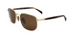 David Beckham DB 1143/S Gold brown horn 57/20/145 HOMME Lunettes de soleil