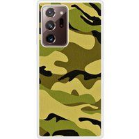 Samsung Bedrukt siliconen hoesje compatibel met Galaxy Note 20 Ultra Camouflage
