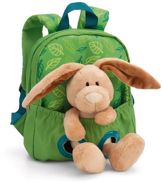 Nici Travel Friends Rugzak 21x26 Cm Groen Kinderen