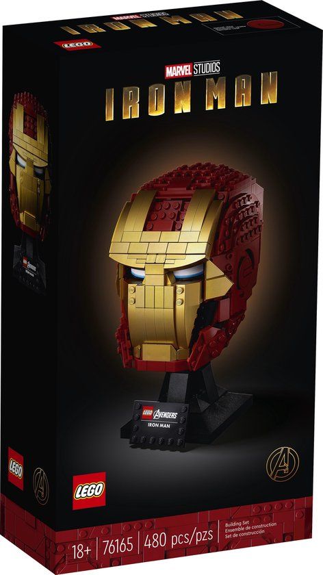 LEGO Marvel Avengers Iron Man Helmet 76165 Building Set