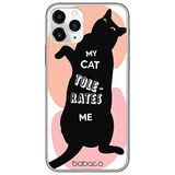 ERT GROUP mobiel telefoonhoesje voor iPhone 11 PRO MAX Babaco patroon Cats 003