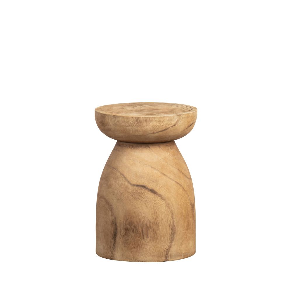 Drawer WOOOD Bink Stool - Wood - Natural - 40x28x28 cm - Modern Side Table