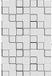 vidaXL Doucherolgordijn 160x240 cm Ornament design