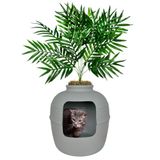 Good Pet Stuff Verborgen kattenbak, grijs, groot (HL3)