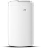 TORK Tork Elevation Mini Bin - Mülleimer - Klappdeckel 564000 Afvalbak 5 l Kunststof (b x h x d) 190 x 338 x 160 mm Wit 1 stuk(s)